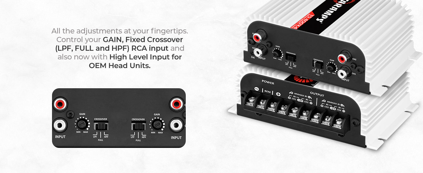 Taramps TS 400X4 Car Audio Amplifier | NEW SMALL SIZE!