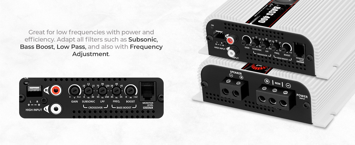 Taramps Bass 400 Car Amplifier