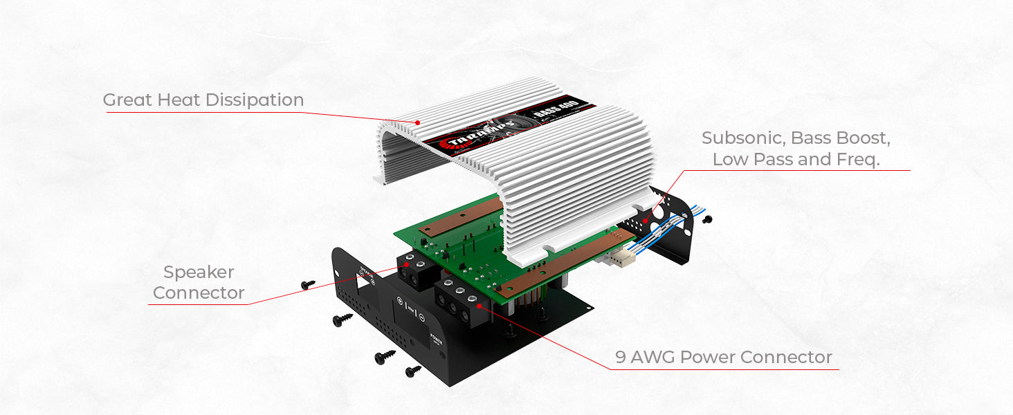 Taramps Bass 400 Car Amplifier