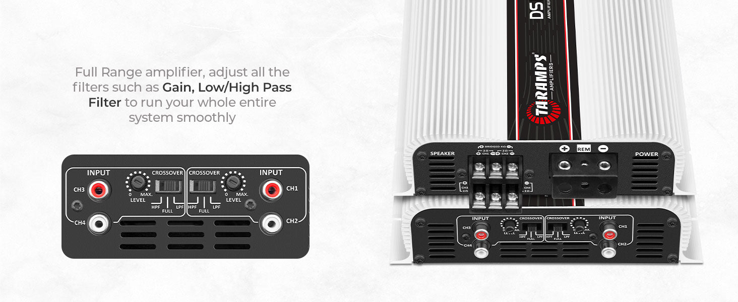 Taramps DS 1200x4 Car Audio Amplifier