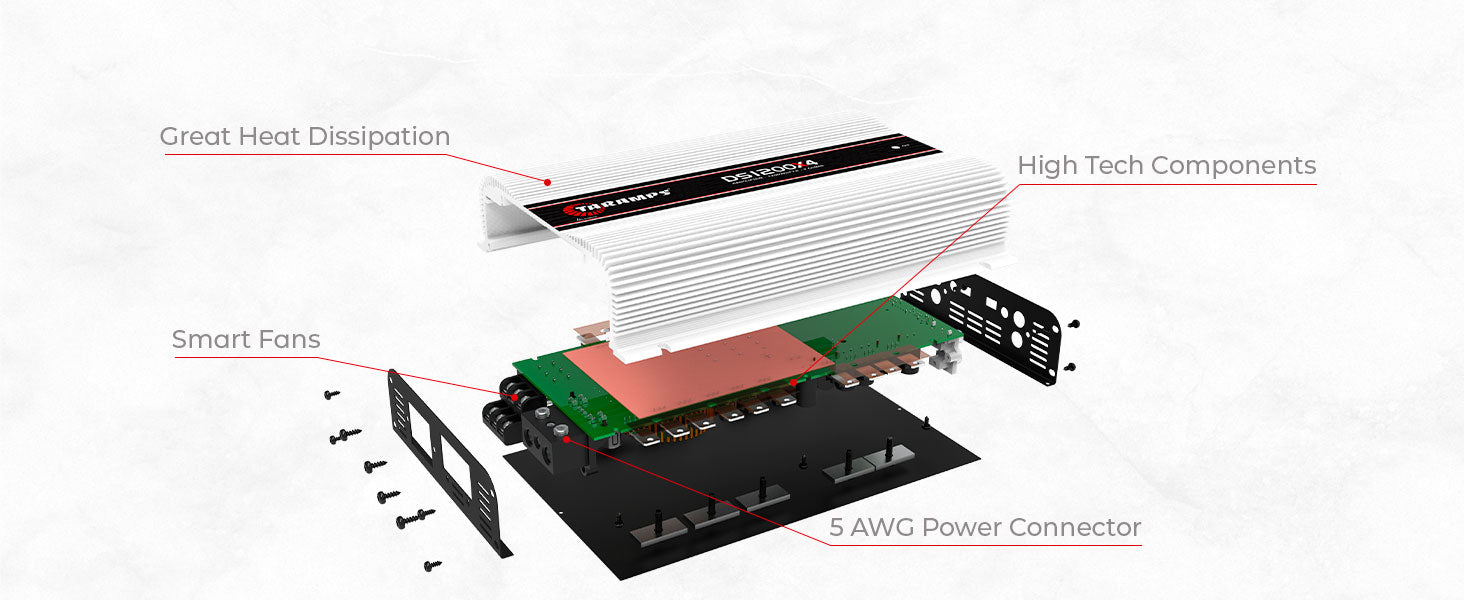 Taramps DS 1200x4 Car Audio Amplifier