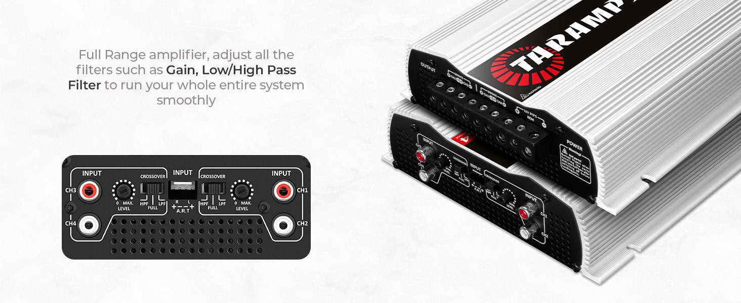 Taramps DS 800x4 カーオーディオアンプ 本体 Taramps DS 800x4 Car Audio Amplifier