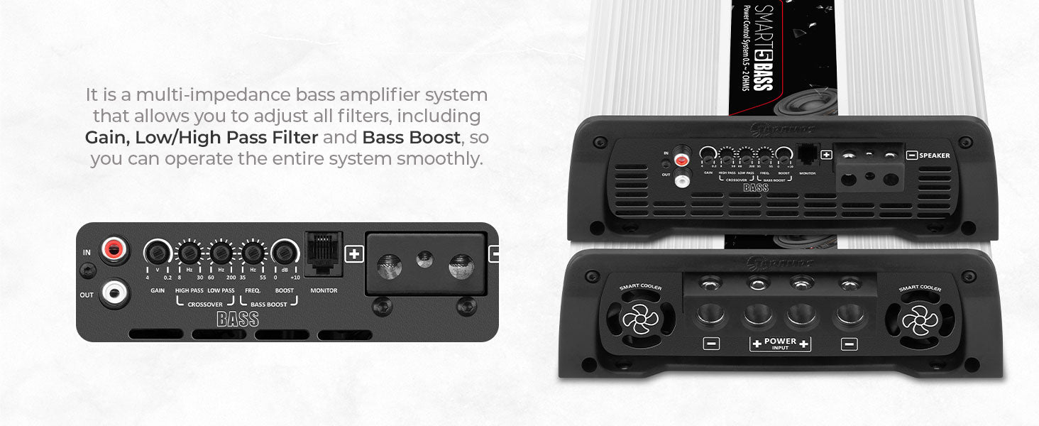 Taramps SMART5 BASS Car Audio Amplifier