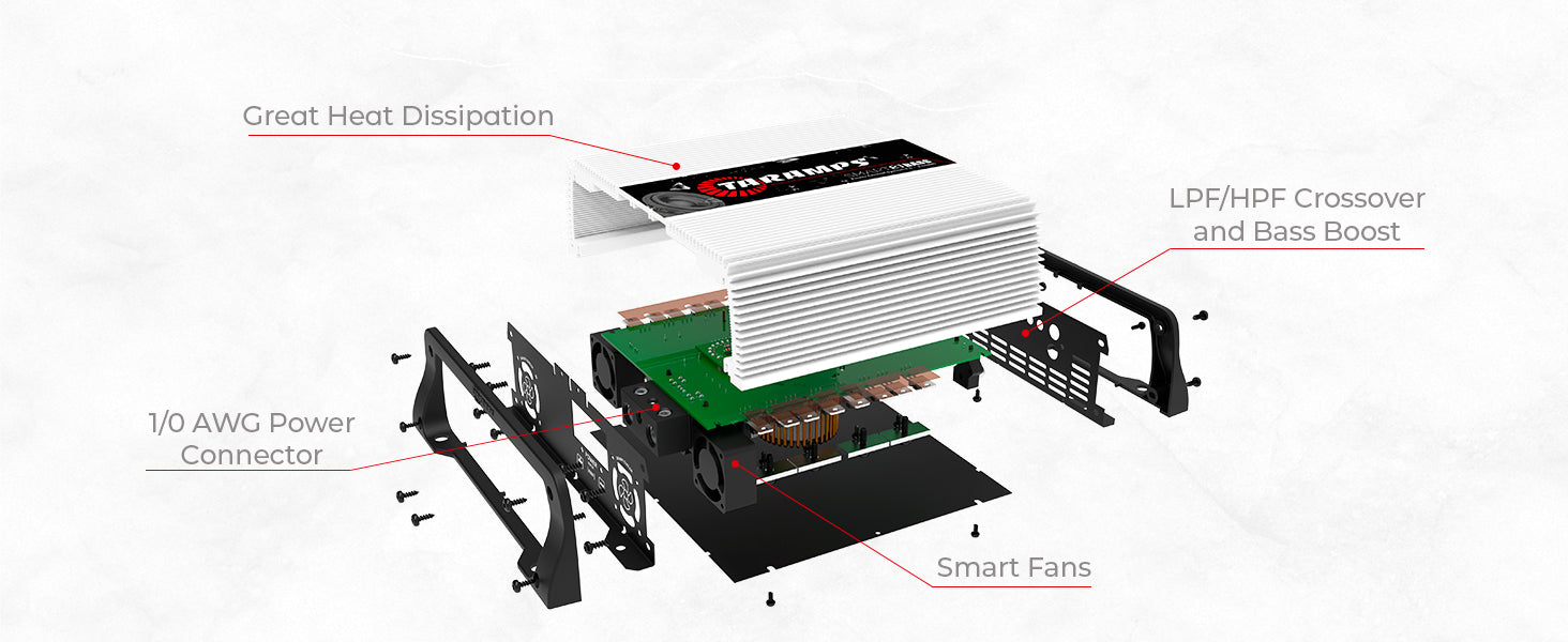 Taramps SMART3 BASS Car Audio Amplifier