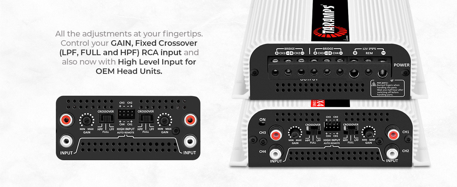 Taramps TS 1200x4 Car Audio Amplifier