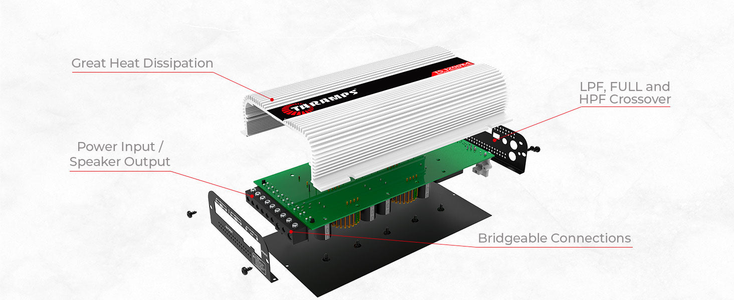 Taramps TS 1200x4 Car Audio Amplifier