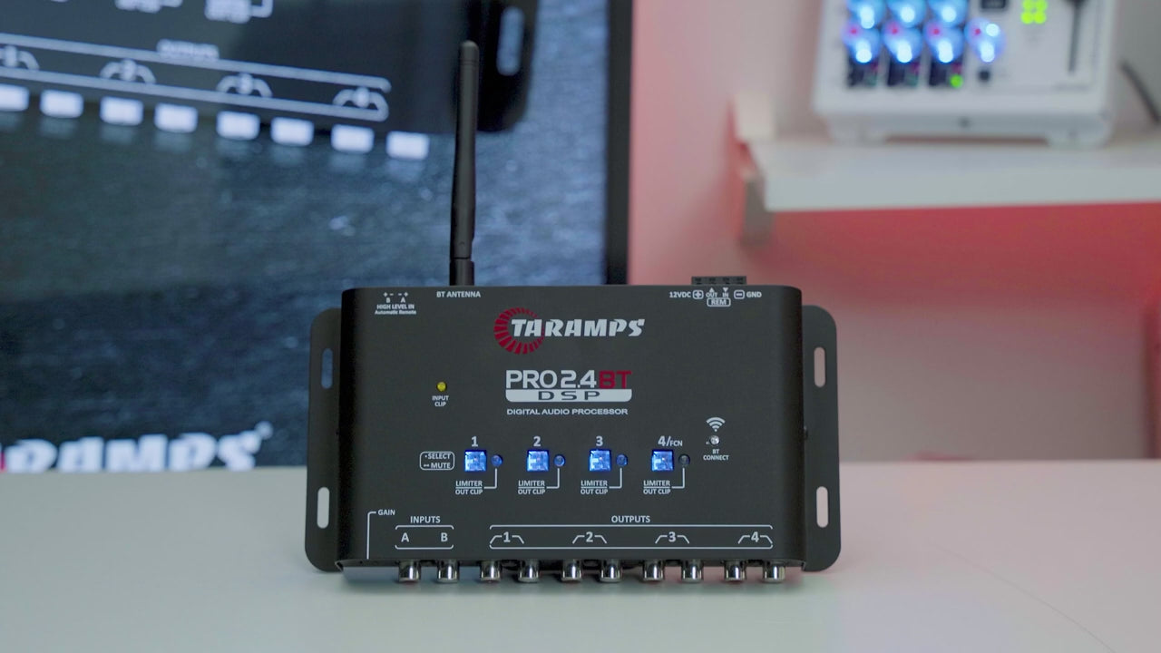 Taramps PRO 2.4 BT Bluetooth Audio Processor