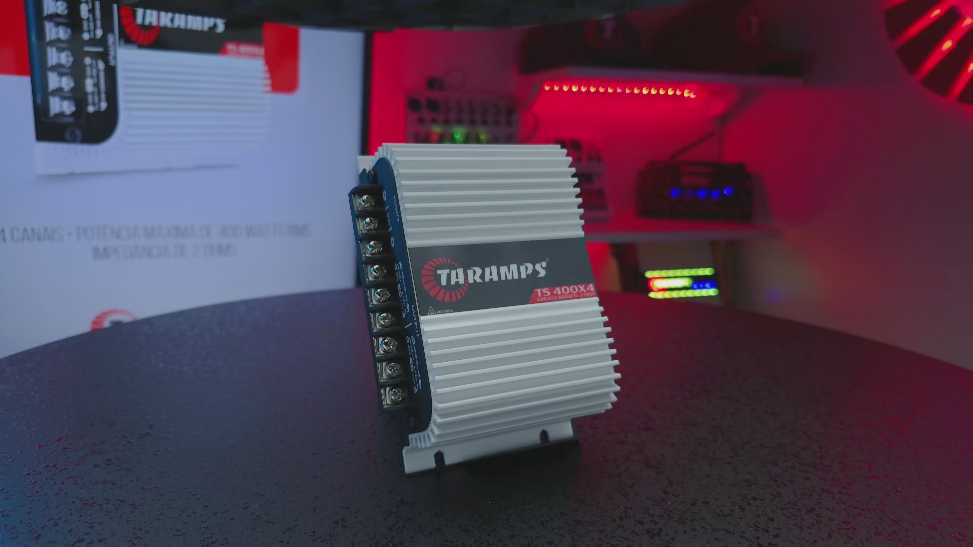 Taramps TS 400X4 Car Audio Amplifier | NEW SMALL SIZE!