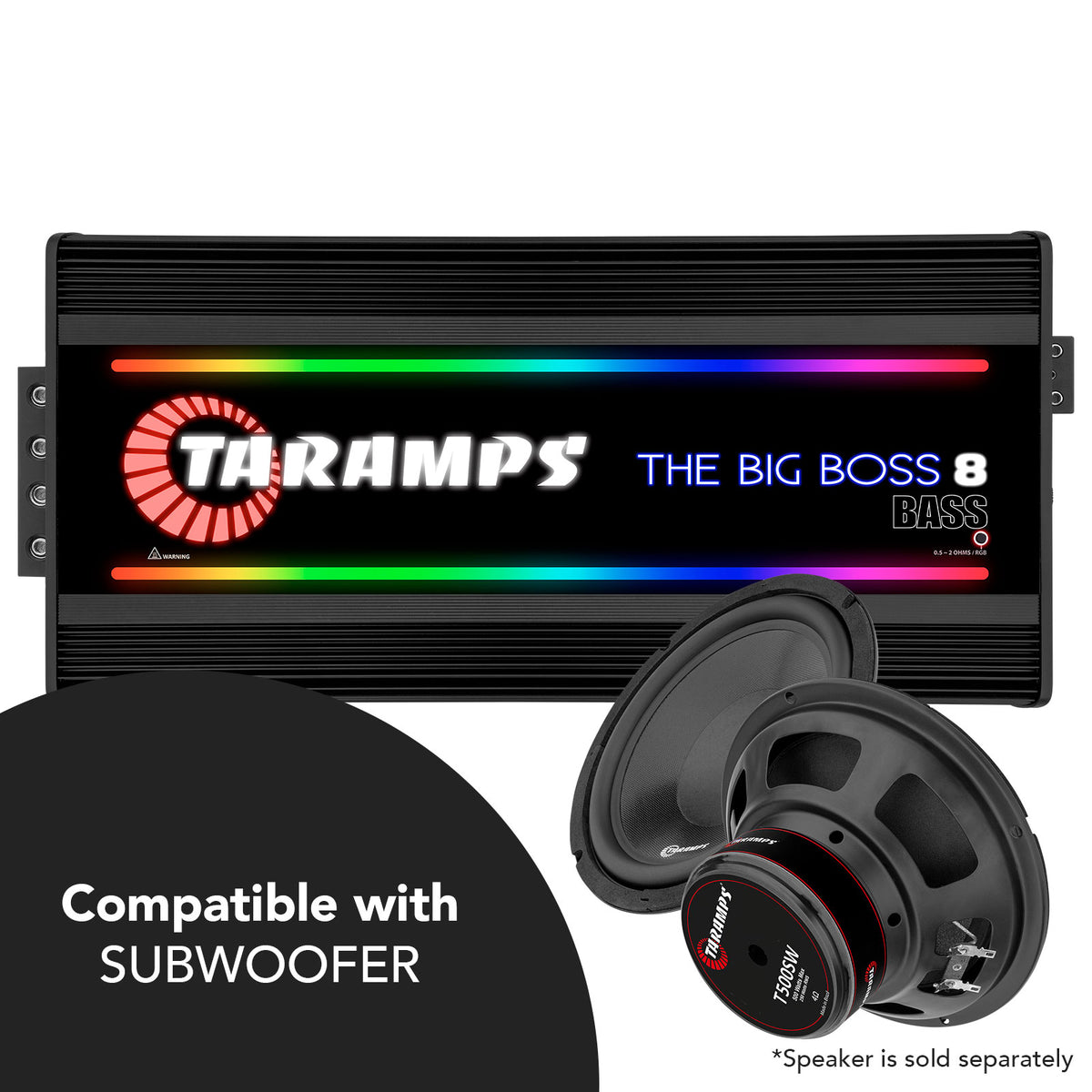 Taramps THE BIG BOSS 8 BASS Car Audio Amplifier
